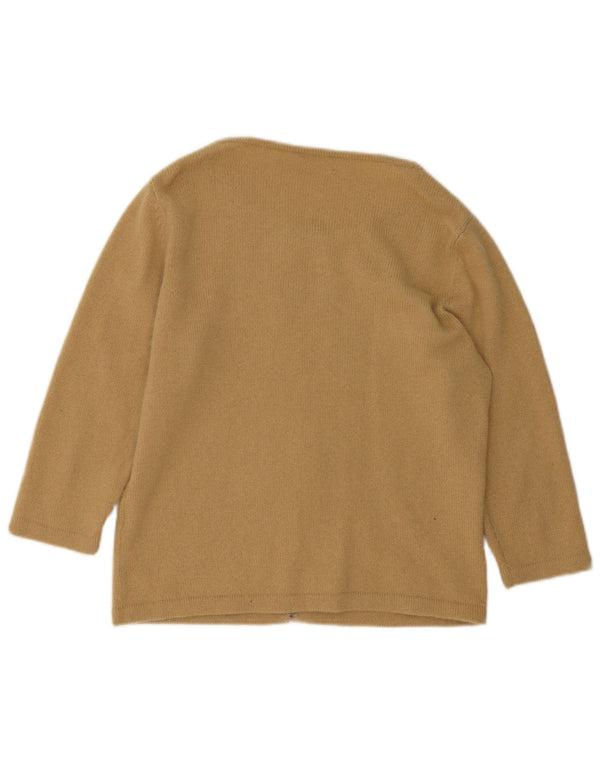 Marks & Spencer Γυναικείο πουλόβερ με λαιμόκαυστο UK 16 Large Beige