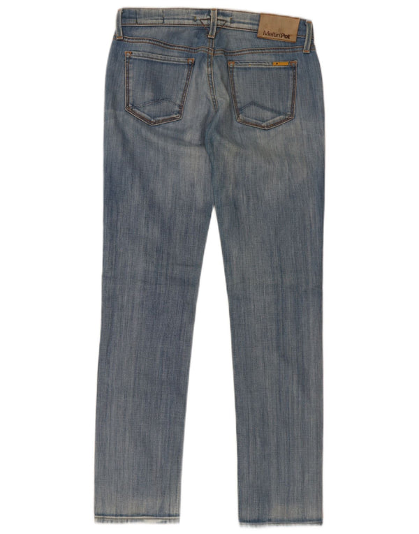 Meltin' Pot Γυναικείο Mendel Slim Jeans W26 L32 Μπλε βαμβακερό
