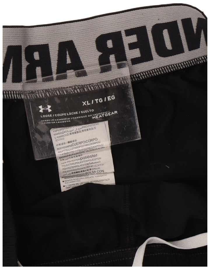Γραφικό αθλητικό σορτς UNDER ARMOR Ανδρικό Heat Gear γραφικό XL μαύρο πολυεστέρα