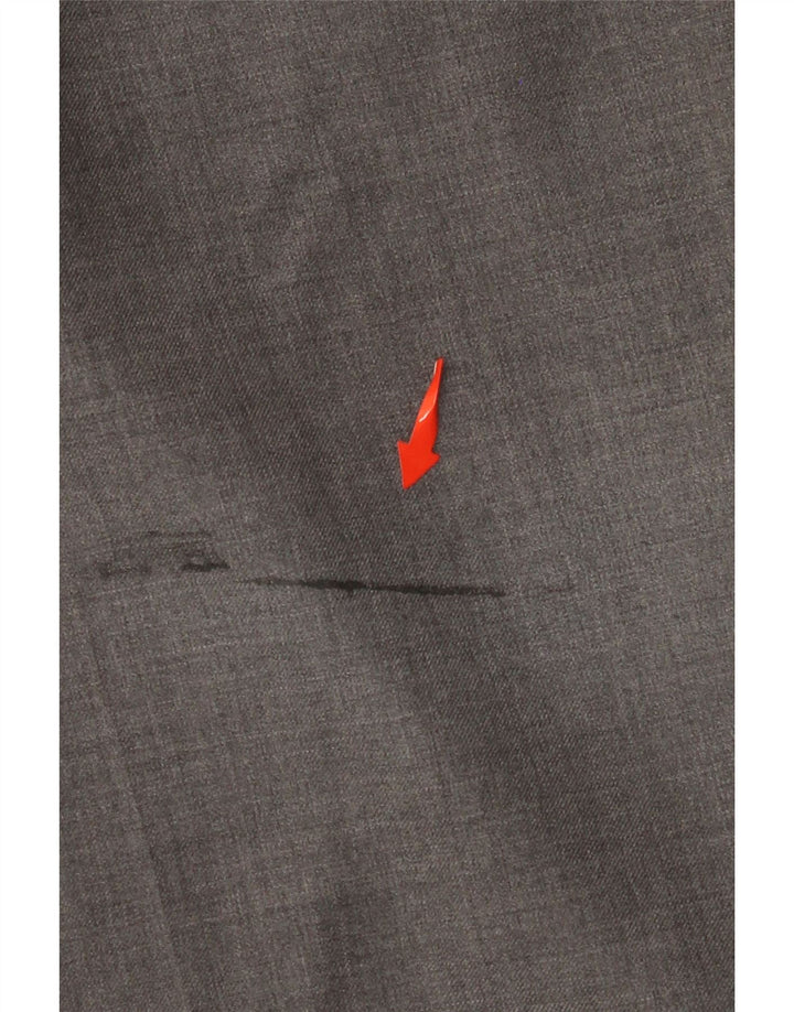 NAUTICA Ανδρικό παντελόνι με καρφίτσα W38 L32 Γκρι μαλλί