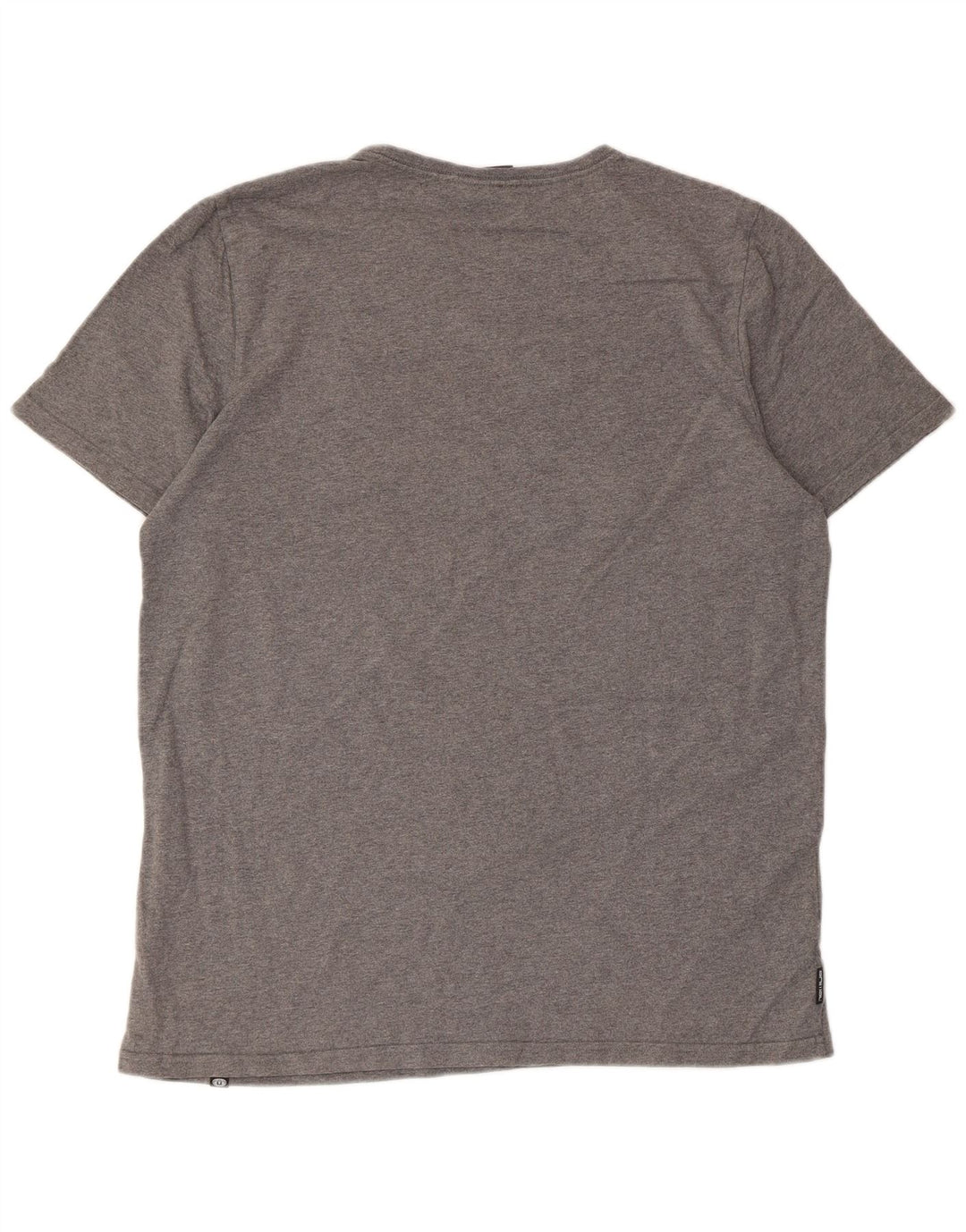 Ανδρικό Animal Graphic T-Shirt Top μεγάλο γκρι βαμβακερό
