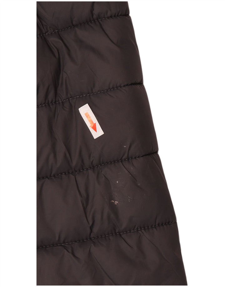 Superdry γυναικείο μπουφάν με επένδυση UK 16 Large Grey Nylon