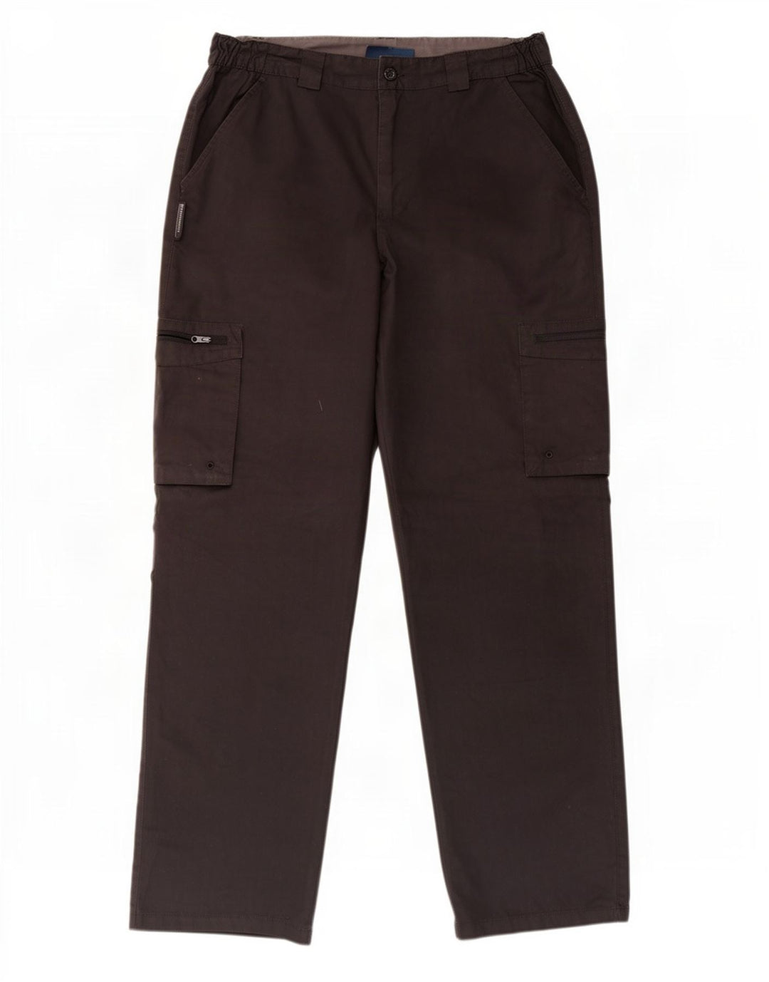 Mountain Warehouse Ανδρικό ίσιο παντελόνι Cargo W32 L30 Μαύρο πολυεστέρα