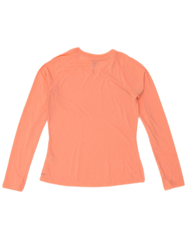 PUMA Womens Top Long Sleeve UK 12 Medium Pink