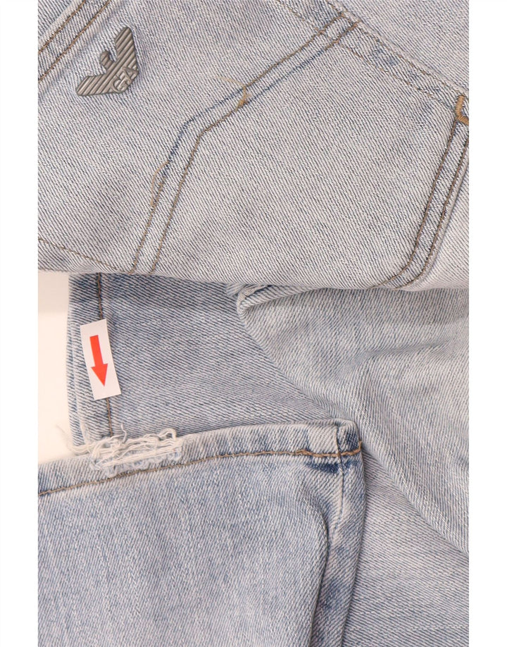 Armani Γυναικείο Straight Jeans W34 L35 Blue