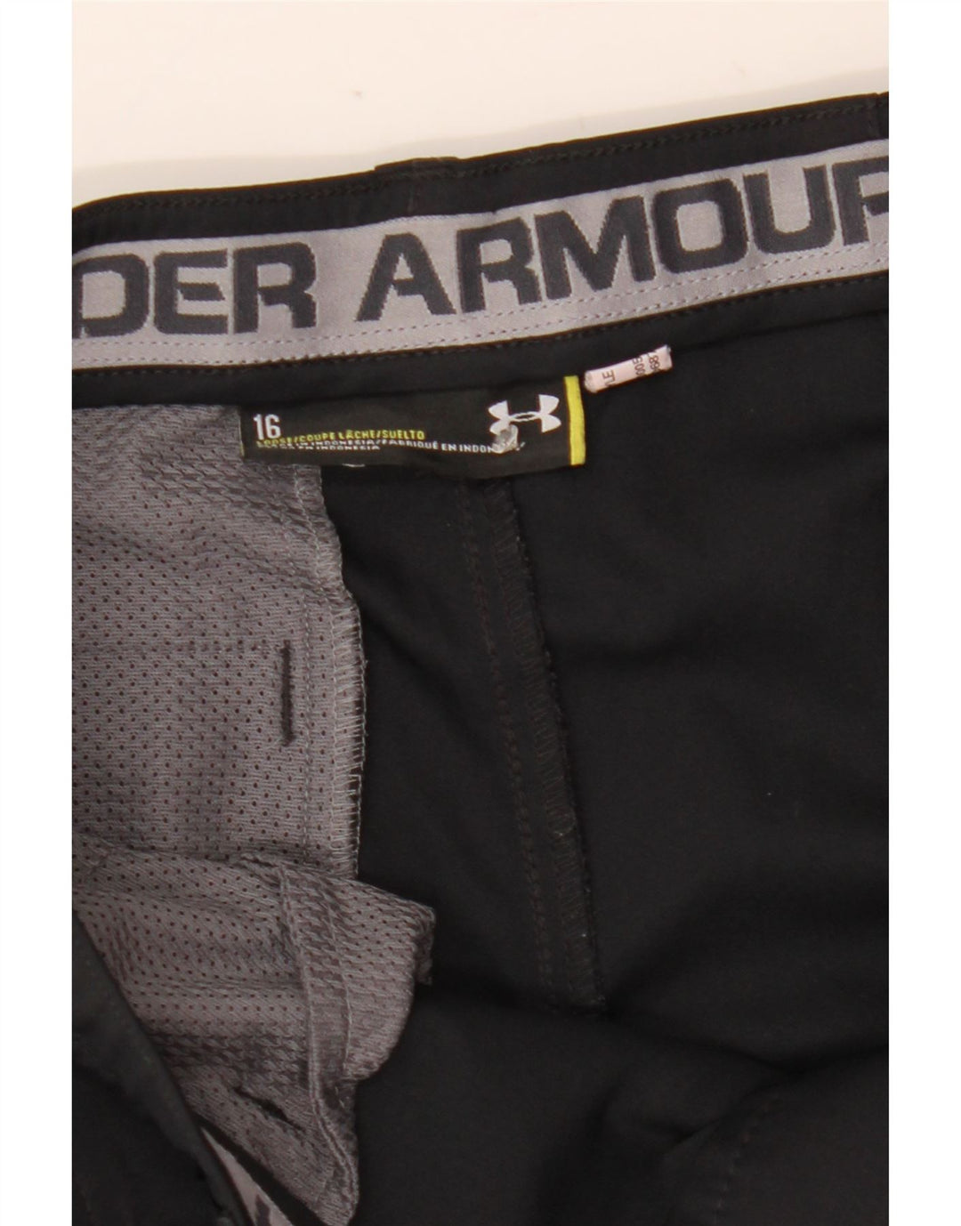 Under Armour Boys Chino Σορτς 15-16 ετών W27 Μαύρο