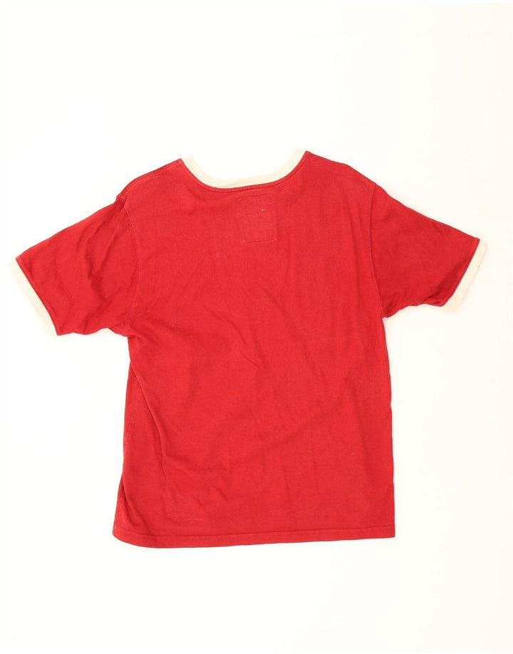 CHAMPION Mens T-Shirt Top Small Red Cotton Vintage Champion and Second-Hand Champion from Messina Hembry 