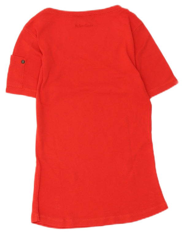 Marlboro Classics Κοριτσίστικα T-Shirt Top 13-14 ετών XL Κόκκινο