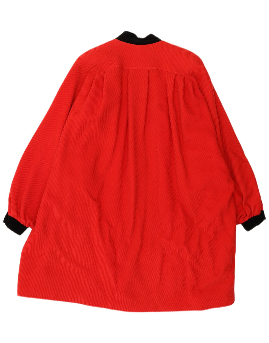 Valentino Γυναικείο Πανωφόρι IT 40 Small Red Colourblock Μαλλί