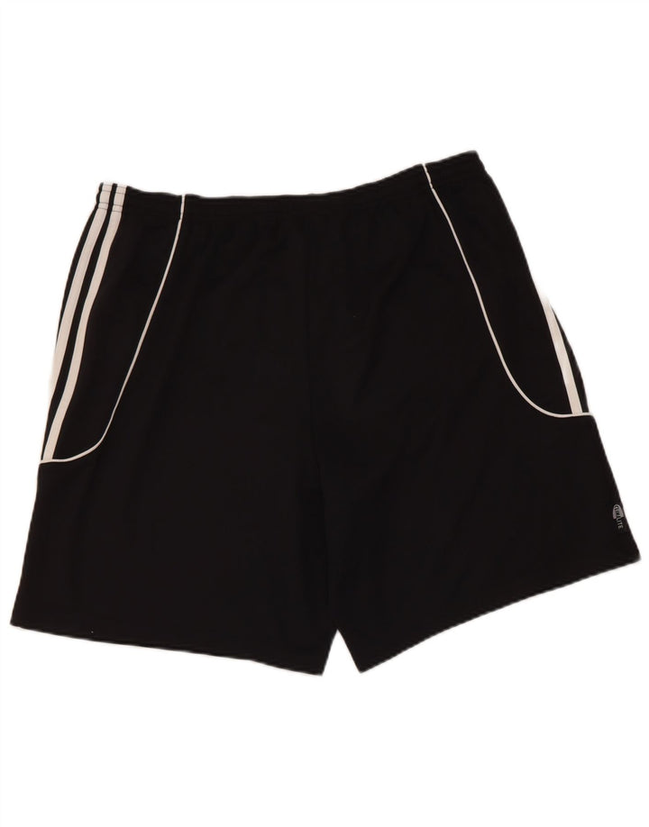 Ανδρικό σορτς Adidas Climalite Sport μεγάλο μαύρο πολυεστέρα