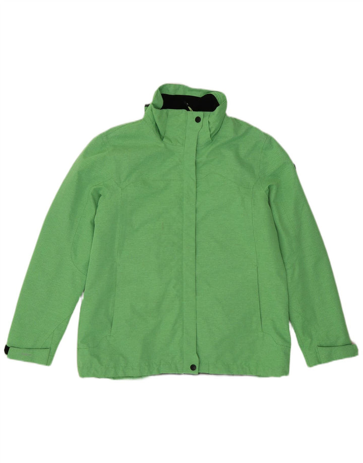 Killtec Γυναικείο Αδιάβροχο Μπουφάν US 12 Large Green Polyester Sports