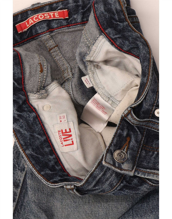 Lacoste Ανδρικό Slim Jeans W30 L32 Μπλε βαμβακερό