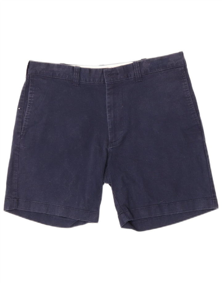 Ανδρικό σορτς chino J. Crew Flex με κανονική εφαρμογή W33 μεσαίο μπλε βαμβακερό