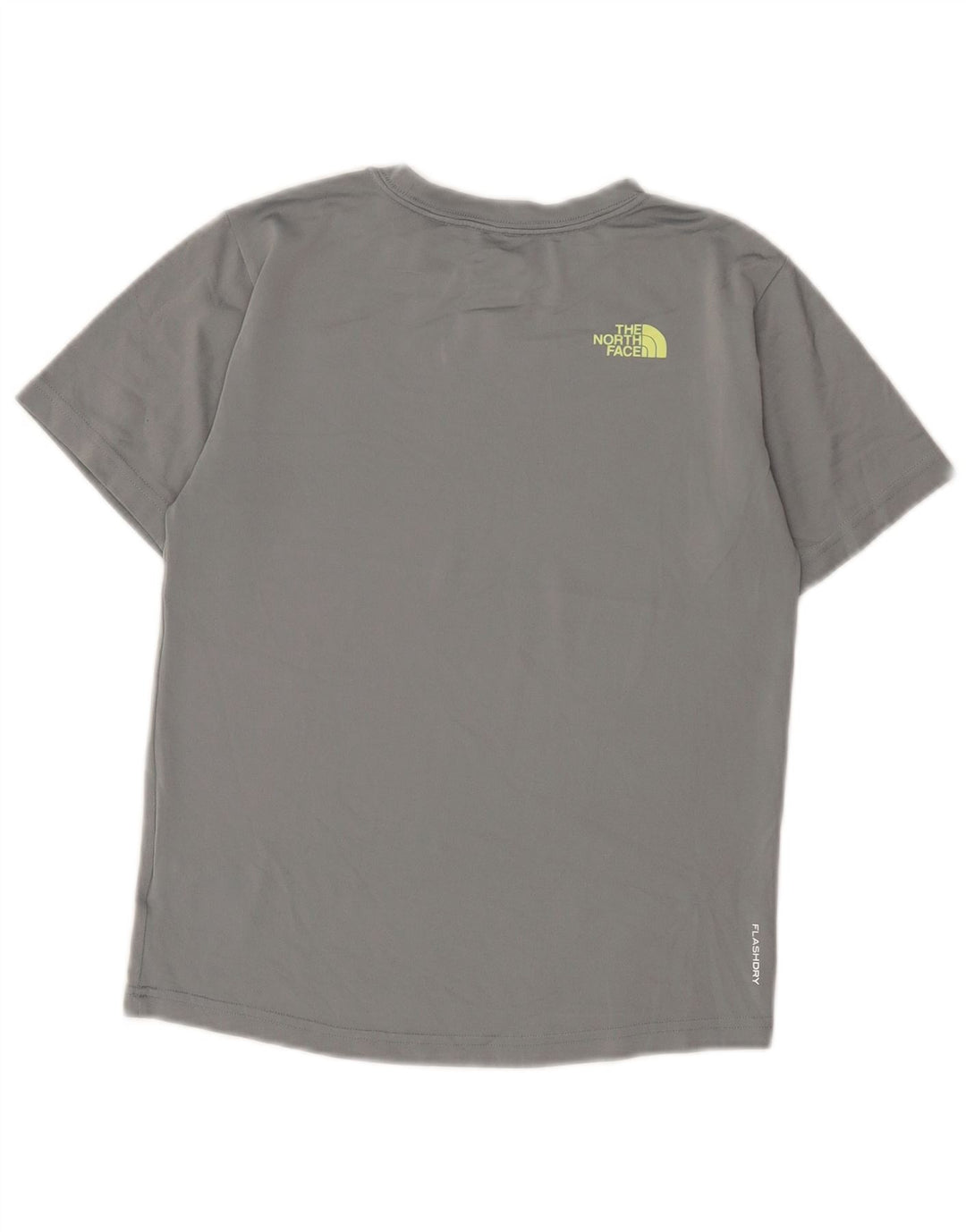The North Face Boys T-Shirt Top 9-10 Years Medium Grey Polyester