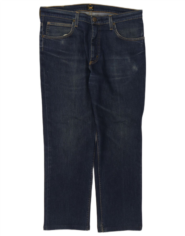 Lee Mens Straight Jeans W36 L27 Blue