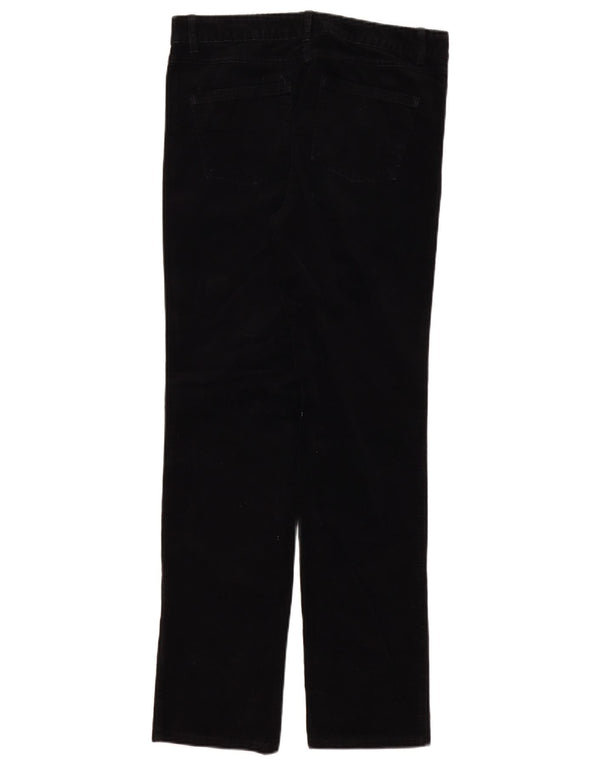 Marks & Spencer Γυναικείο ψηλόμεσο κοτλέ παντελόνι UK 12 Medium W32 L30 Bl
