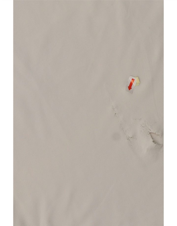 Ανδρικό πουκάμισο πόλο CONTE OF FLORENCE, μεσαίο λευκό βαμβακερό