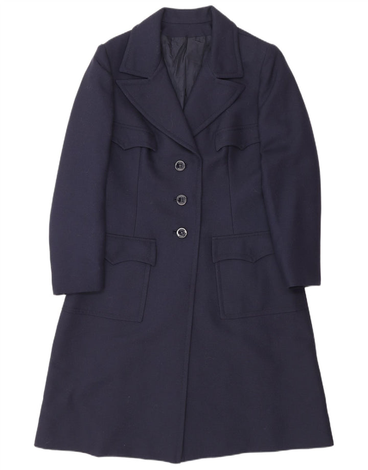 Vintage Γυναικείο Παλτό IT 48 XL Navy Blue