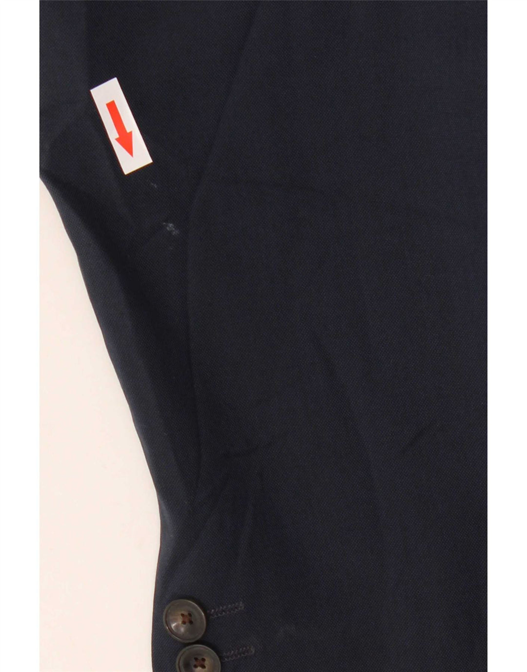 Marks & Spencer Ανδρικό μπουφάν σακάκι με 2 κουμπιά UK 46 3XL Navy Blue Polyester