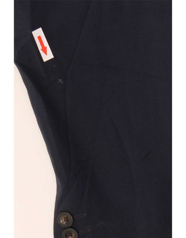 Marks & Spencer Ανδρικό μπουφάν σακάκι με 2 κουμπιά UK 46 3XL Navy Blue Polyester