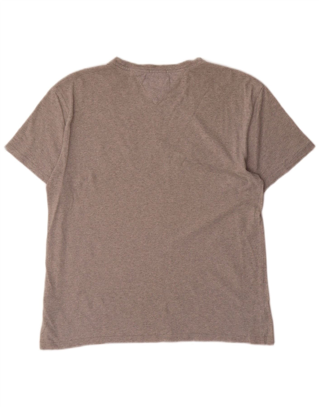 TOMMY HILFIGER Γυναικείο γραφικό μπλουζάκι με κανονική εφαρμογή Top UK 14 Medium Grey