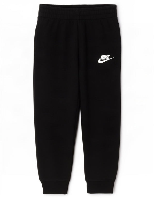 Παντελόνι αθλητικής φόρμας Nike Boys Joggers 5-6 ετών μεσαίο μαύρο βαμβακερό