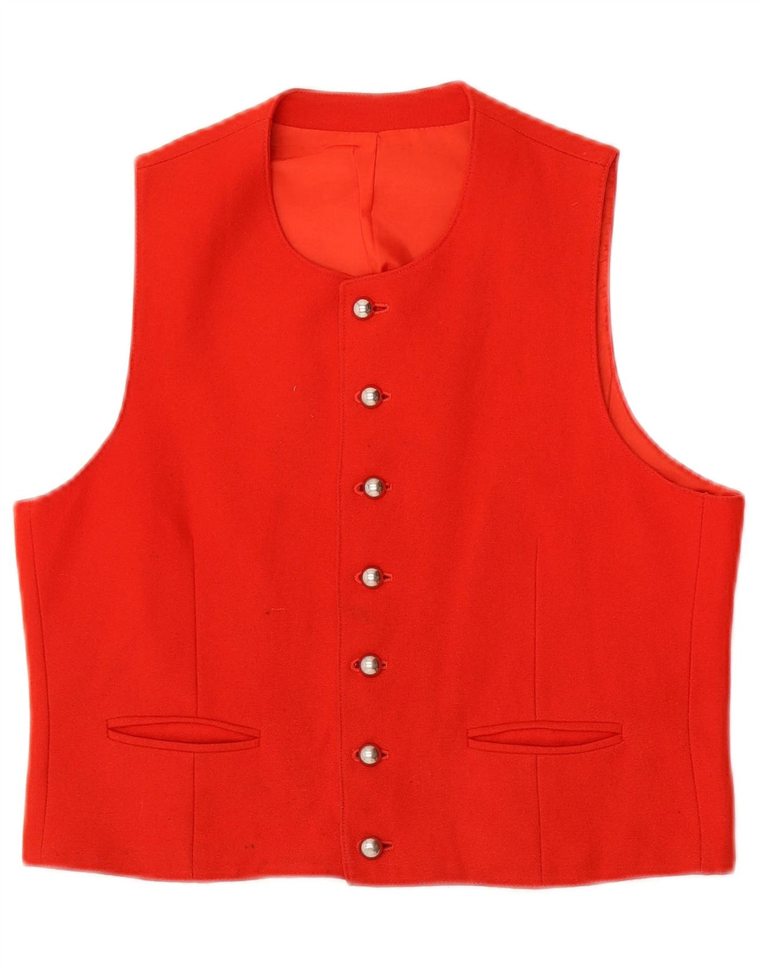 Vintage γυναικείο γιλέκο UK 12 Medium Red