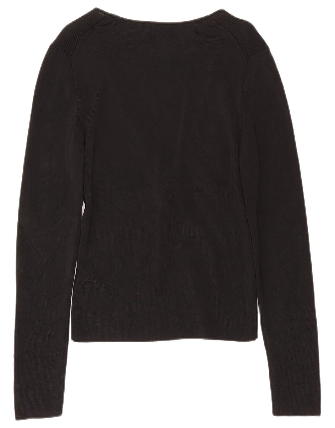 Guess Γυναικείο τοπ μακρυμάνικο UK 12 Medium Black Rayon