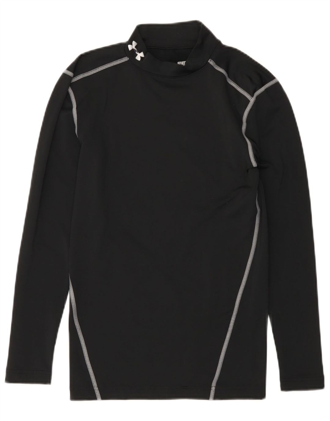 Under Armour Γυναικείο Γραφικό Γραφικό Μακρυμάνικο UK 8 Μικρό Μαύρο