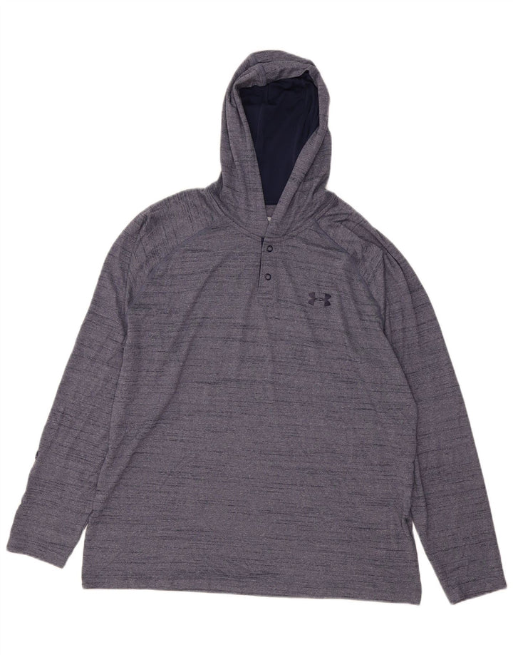 UNDER ARMOR Ανδρική θερμοθήκη με κουκούλα με μακρυμάνικο μπλουζάκι