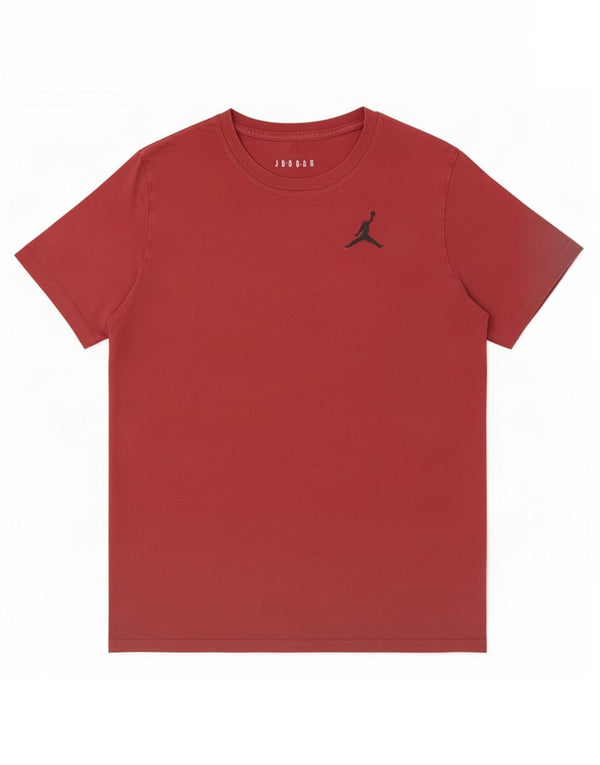 Jordan Ανδρικό T-Shirt Top Large Maroon Βαμβακερό