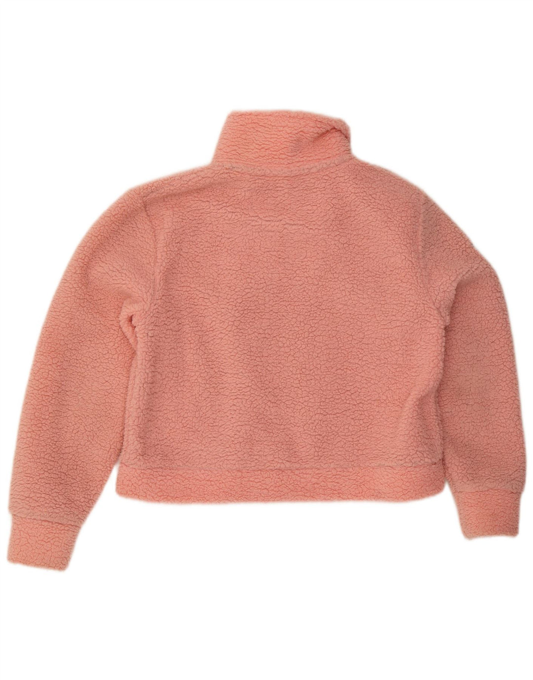 Superdry γυναικείο αρκουδάκι υπερμεγέθη Fleece Jacket UK 10 Small Pink