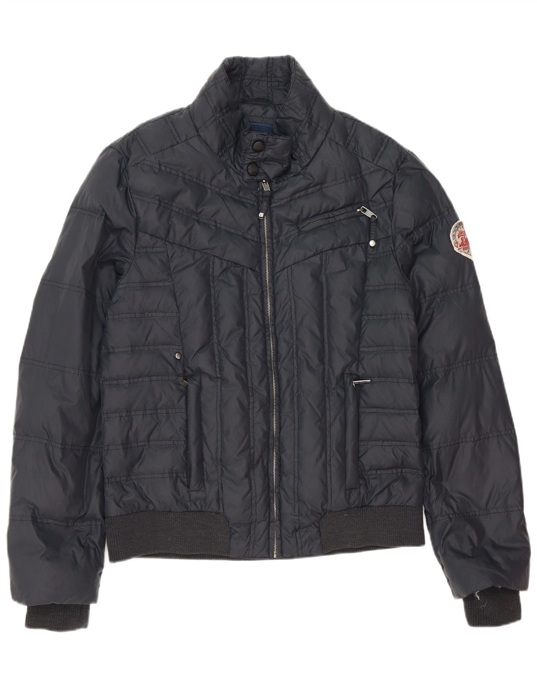 Zu Elements Ανδρικό μπουφάν με επένδυση UK 42 XL Navy Blue Polyester