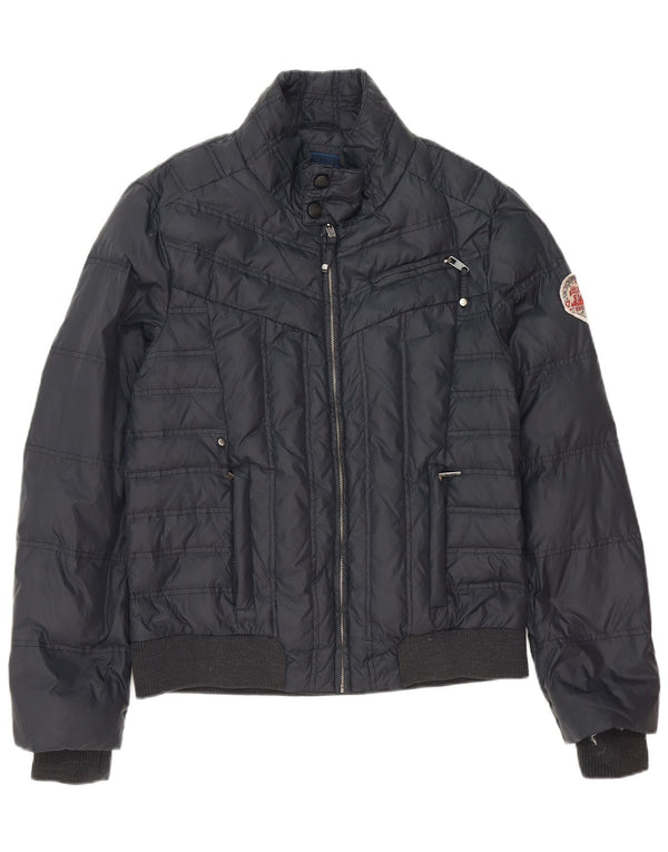 Zu Elements Ανδρικό μπουφάν με επένδυση UK 42 XL Navy Blue Polyester