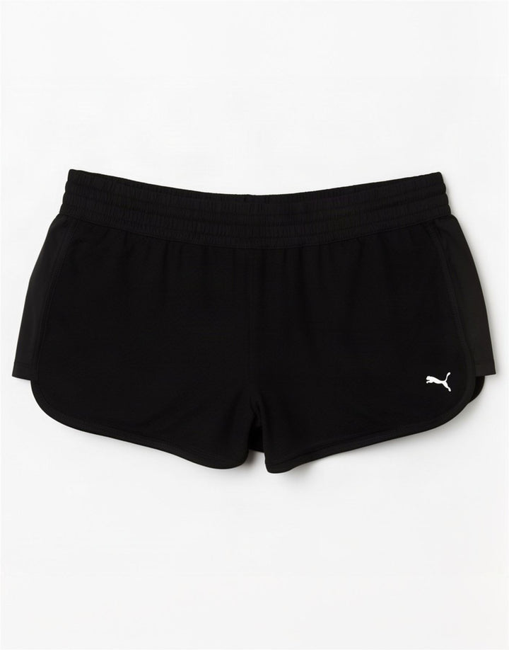 Γυναικείο αθλητικό σορτς Puma UK 12 μεσαίο μαύρο πολυεστέρα