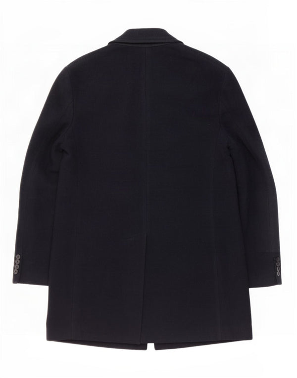 Ανδρικό παλτό French Connection UK 40 Large Navy Blue Wool