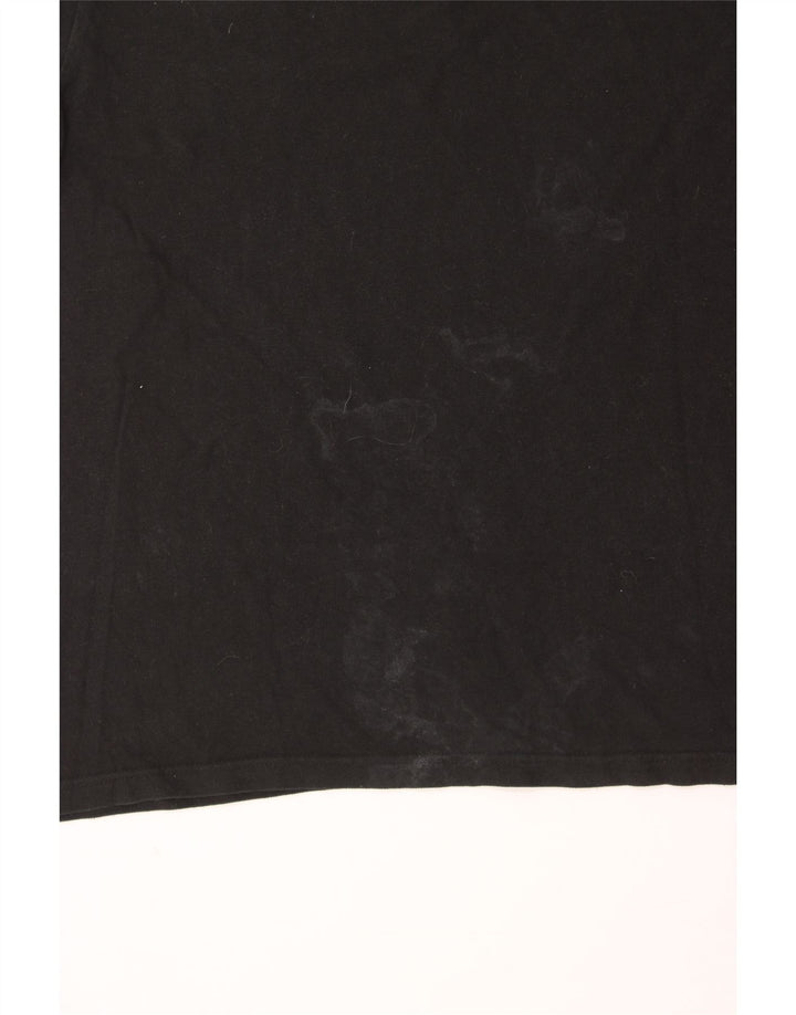 KAPPA Mens Polo Shirt XL Black Cotton Vintage Kappa and Second-Hand Kappa from Messina Hembry 
