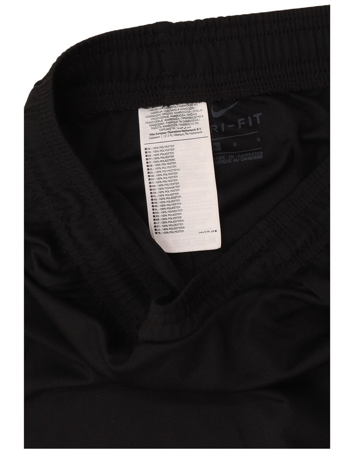 Ανδρικό αθλητικό σορτς Nike Dri Fit, μεγάλο μαύρο πολυεστέρα