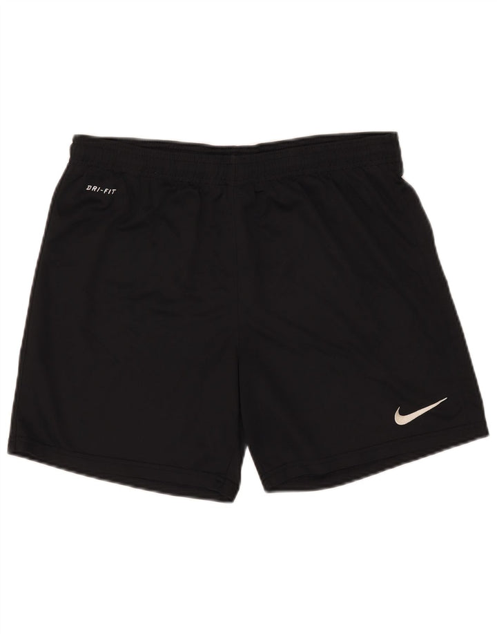 Ανδρικό αθλητικό σορτς Nike Dri Fit, μικρό μαύρο πολυεστέρα