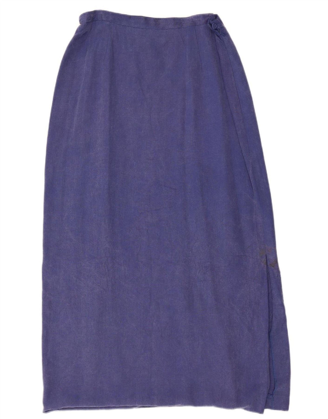 Monsoon Γυναικεία Midi Φούστα UK 16 Large W32 Blue Viscose