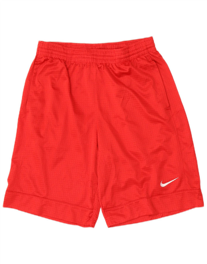 Ανδρικό αθλητικό σορτς Nike με μεσαίο κόκκινο πολυεστέρα