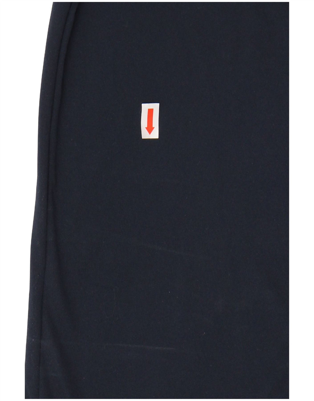 NIKE Mens Dri Fit Graphic T-Shirt Top Medium Navy Blue Polyester