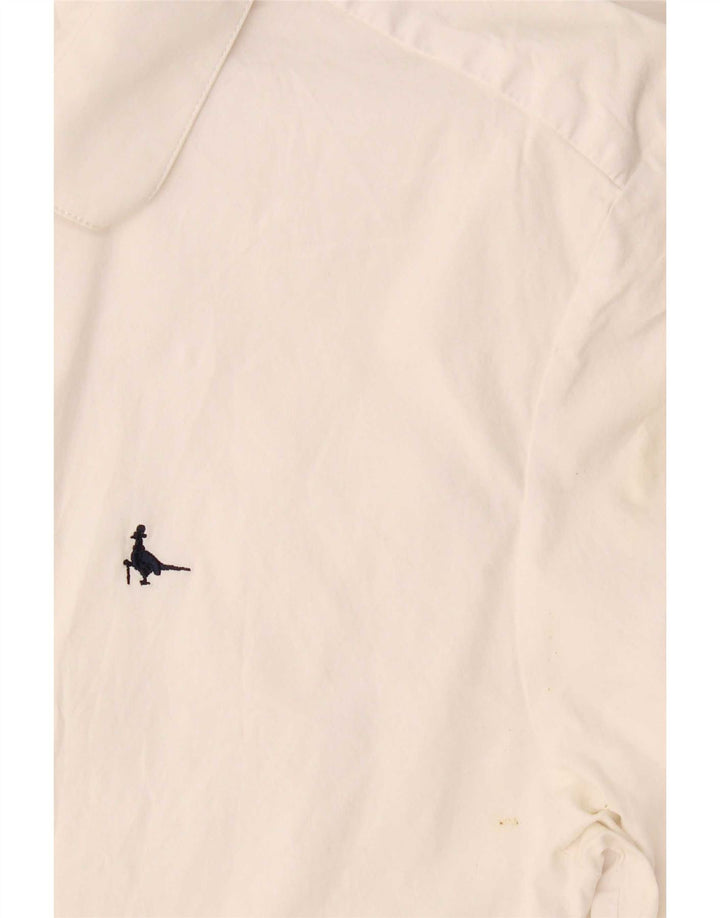 Jack Wills Ανδρικό πουκάμισο μεγάλο λευκό βαμβακερό