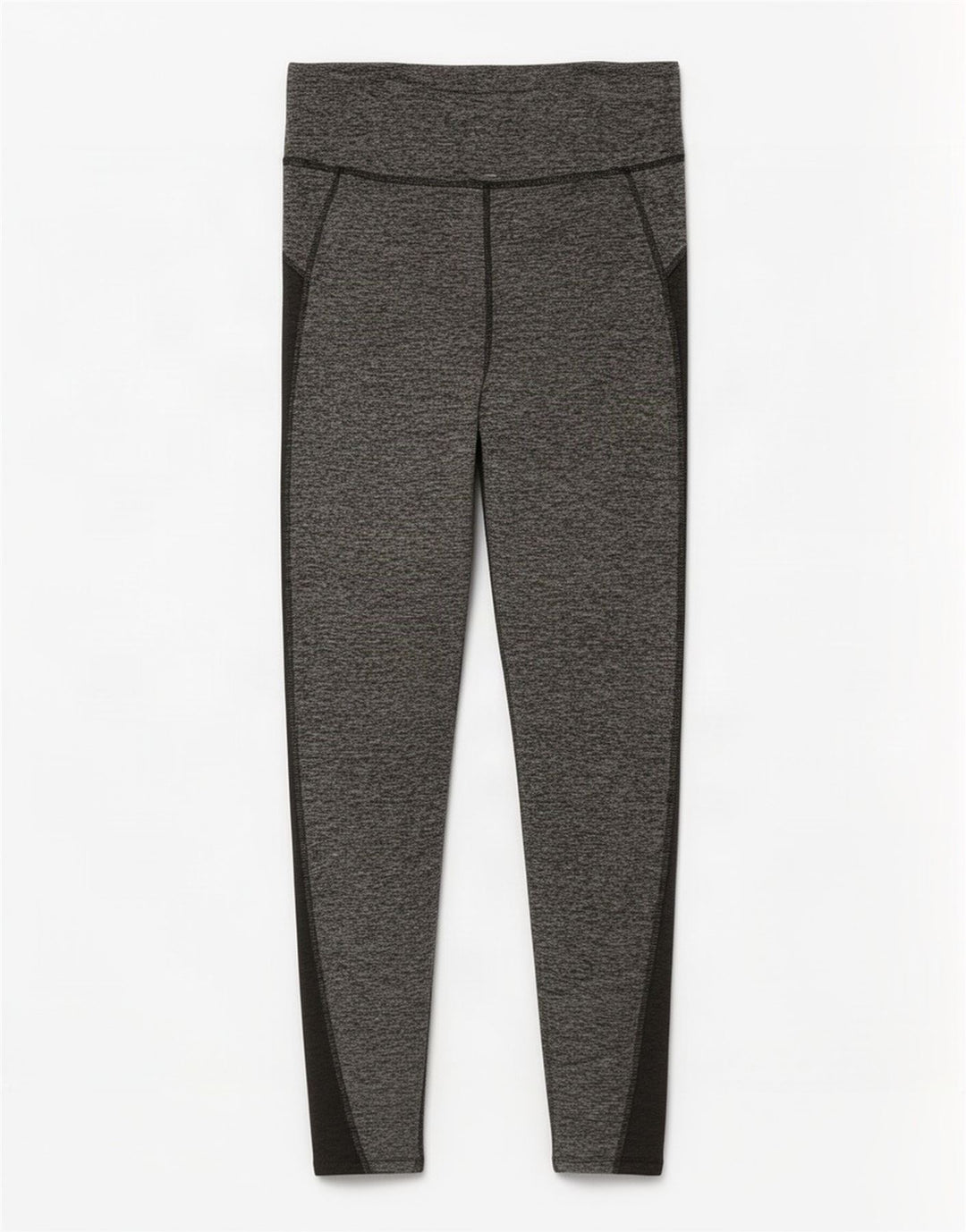 Marks & Spencer Γυναικεία Κολάν UK 8 Small Grey Colourblock Polyester