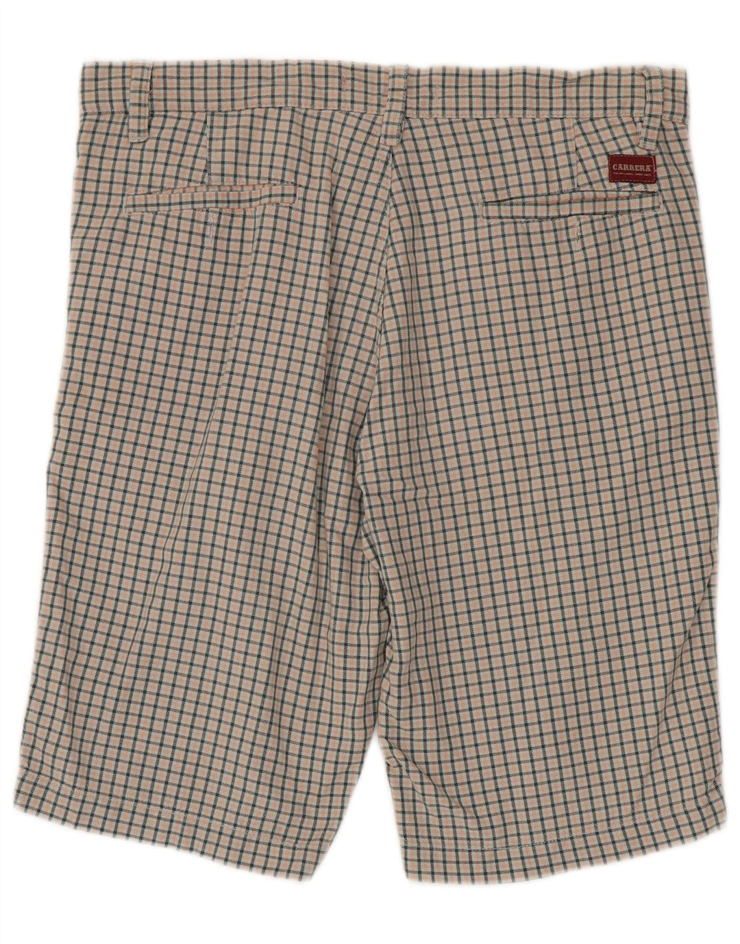 Carrera Ανδρικό σορτς Chino IT 50 μεγάλο W34 πολύχρωμο βαμβακερό Gingham