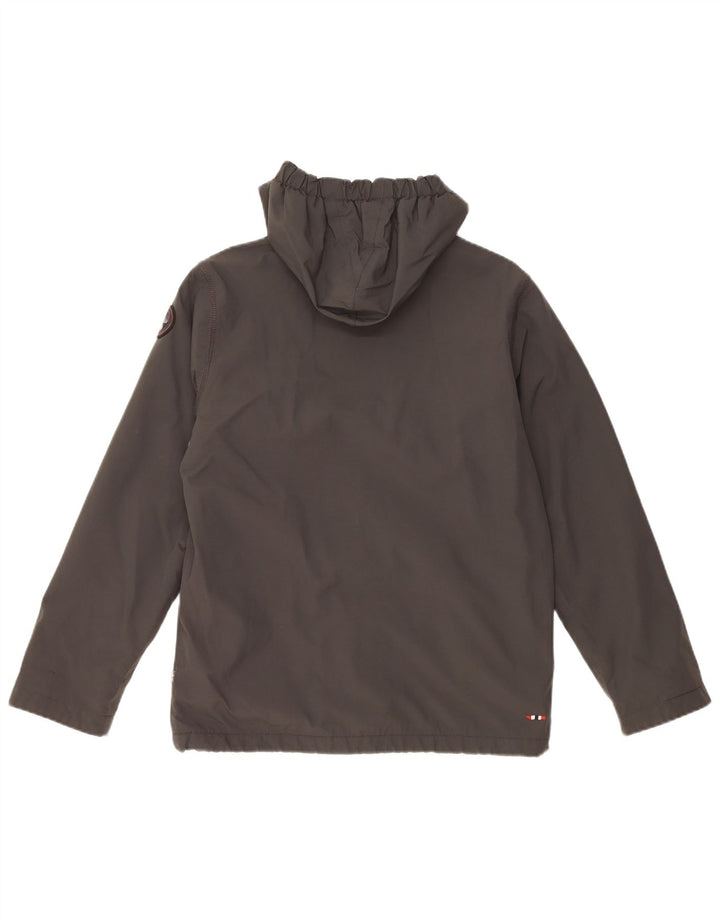 NAPAPIJRI Boys Geographic Graphic Windbreaker Jacket 13-14 Years Grey