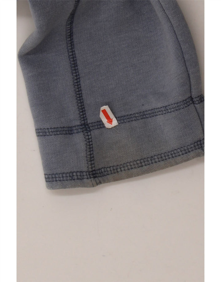 Ανδρικό φούτερ με φερμουάρ WEIRD FISH, Μπλε βαμβακερό