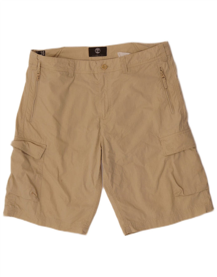 Ανδρικό σορτς Cargo Timberland W36 μεγάλο μπεζ βαμβακερό