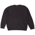Ανδρικό πουλόβερ Marks & Spencer με V λαιμόκοψη XL Navy Blue Ακρυλικό