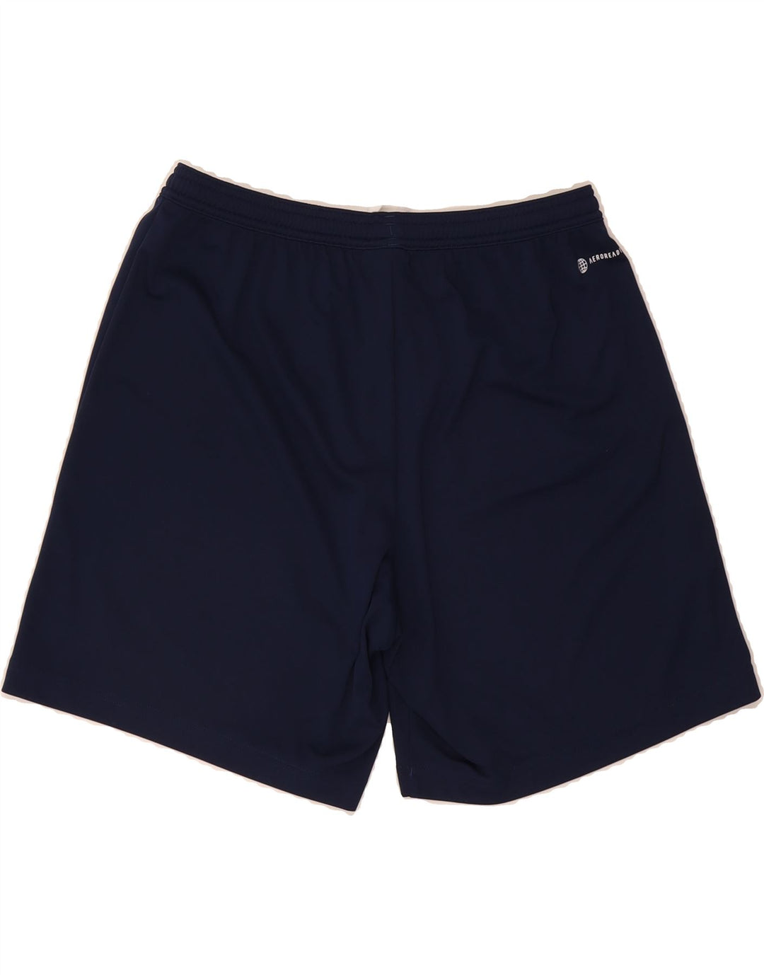 ADIDAS Mens Aeroready Sport Shorts Large Navy Blue Polyester Vintage Adidas and Second-Hand Adidas from Messina Hembry 